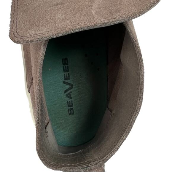 SeaVees Huntington Middie Slip-On Haze Suede Sneaker Size 8 - Picture 4 of 9